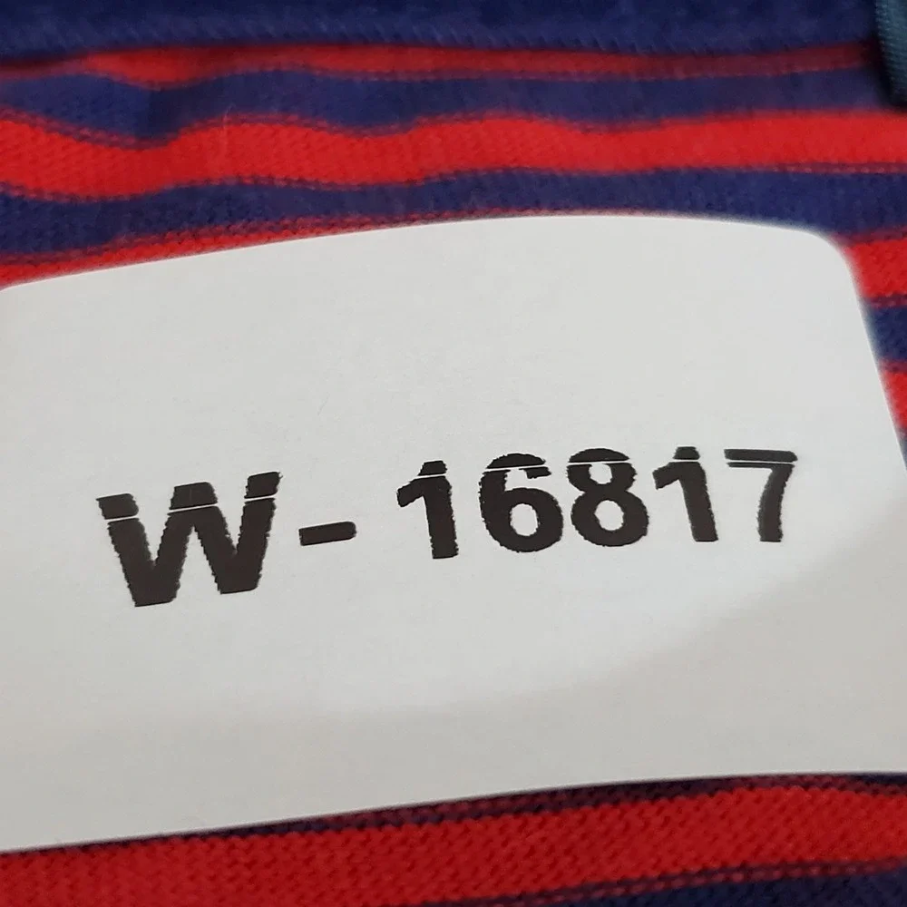 Polo By Ralph Lauren Men Shirt 4XB BIG Red Embroidered Striped Pony READ